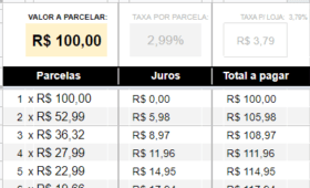 Calculadora De Parcelas Juros E Taxas Do PagSeguro Luisa Ambros